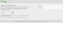 Desktop Screenshot of demo.opennms.org